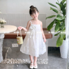 Váy Công Chúa 2 Dây Bé Gái, Thêu Hoa Nổi, Bồng Bềnh,Nhẹ Nhàng,Đi Chơi, Sinh Nhật OH KIDS OH29